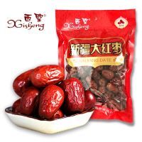 西圣新疆大红枣450克袋装骏枣红枣大枣天然甜润健康零食泡水煲汤枣子