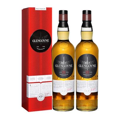 格兰哥尼/glengoyne12年 单一麦芽威士忌 原瓶进口洋酒 700ml*2带盒