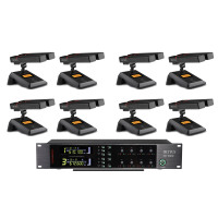 DEIYUS话筒麦克风一拖八方管SH-2800