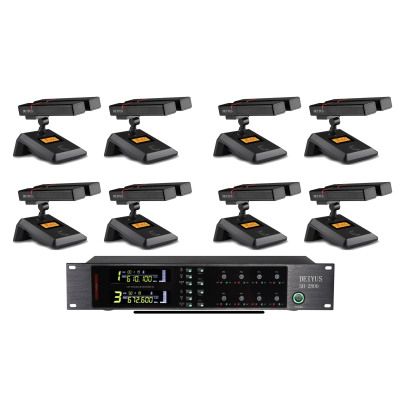 DEIYUS话筒麦克风一拖八方管SH-2800