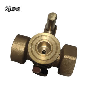 洋蝲蝲 三通旋塞 4分 单位:个