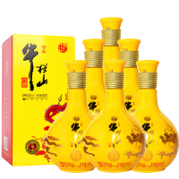牛栏山百年小黄龙特酿9北京二锅头酒浓香型白酒整箱52度礼盒酒500ml* 52%vol 500mL 6瓶 (内置3个礼袋