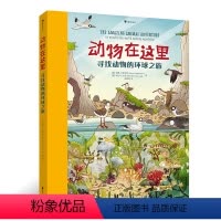 [正版]浪花朵朵童书动物在这里 堪称纸质版行星地球脉动专注力培养益智游戏自然动物科普百科书籍