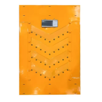 鸿灵睿芯 RX-HL27D 3.7V 0.6W IP66 0.3hz LED 太阳能警示灯 (计价单位:盏)黄色