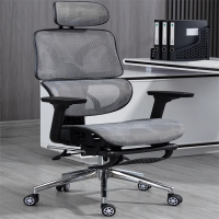 域赢人体工学椅电脑椅办公椅家用舒适久坐不累午休可躺护腰透气老板椅