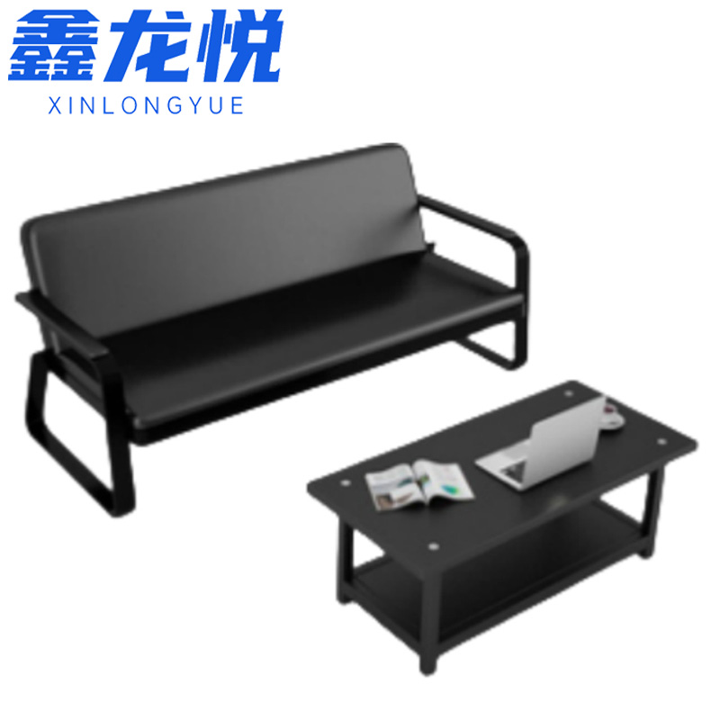 鑫龙悦 简易沙发 三人位+茶几 套