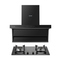 百得(BEST)华帝股份烟灶套装AC15+AQ21 24m³顶侧双吸油烟机深潜直吸七重热净洗5.2kW大火力天然气