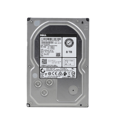 戴尔（Dell）服务器、工作站用原装机械硬盘8T硬盘SATA-3.5英寸企业级-7.2K