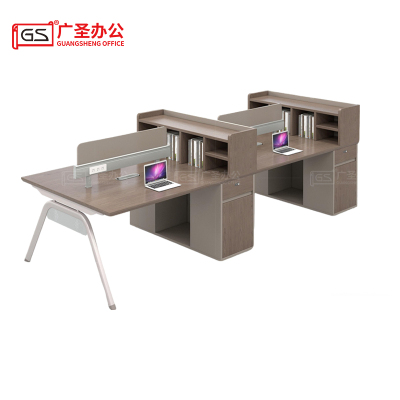 GS 办公桌屏风工位电脑桌四人位 3000*1200*1050mm