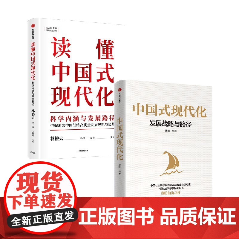 中国式现代化+读懂中国式现代化 套装2册 蔡昉 著 经济