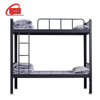 DXBG铁架床钢木床宿舍床黑色加厚型2000X900含床板