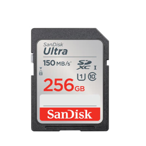 闪迪SD卡256GB高速存储SDSDUGN-256G-ZN6IN最大写入20MB每秒兼容多设备稳定耐用