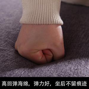 森美人长方形布艺服装店试衣间沙发凳子客厅家用储物脚踏凳可拆洗套