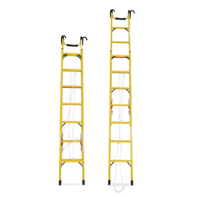 飞斯腾(Festen)FS-TSDJ6 玻璃钢绝缘单面伸缩梯 直梯高度:5.6米