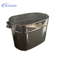 酷美智悦 不锈钢小水桶25*17*18cm尺寸可定制 KM-XS221 个