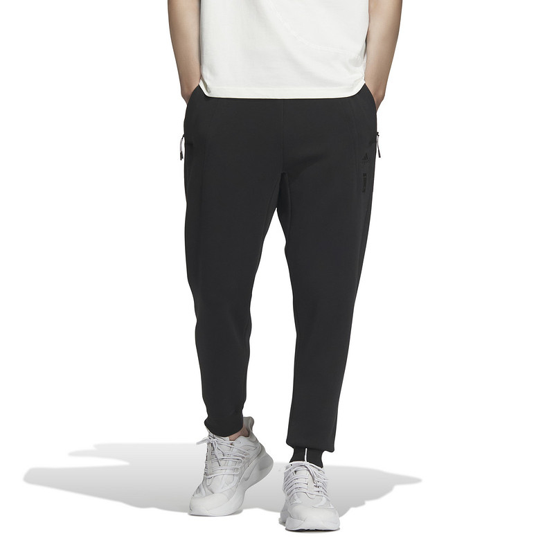 adidas/阿迪达斯长裤2024新款武极系列加绒保暖针织男裤JE6668 C