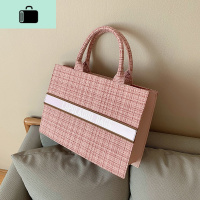 时尚大包包2020新款潮网红格纹手提包高级感洋气腋下包韩版托特包NEW LAKE女士单肩包