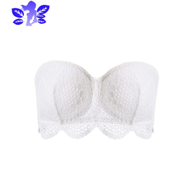 Ideamini无肩带内衣女露肩聚拢防滑夏季小胸文胸薄款防走光裹胸式隐形抹胸