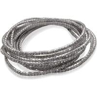 GUESS件闪耀仿钻女式弹性手链 时尚优雅多层叠搭配饰品