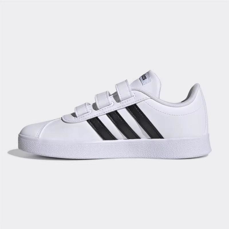ADIDAS阿迪达斯休闲鞋NEO轻便舒适低帮童鞋板鞋DB1837 D