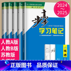 25版数学 选择性必修第一册 湘教版 甘肃福建 [正版]2024/2025步步高学习笔记高中数学必修一二三RJ人教A版苏