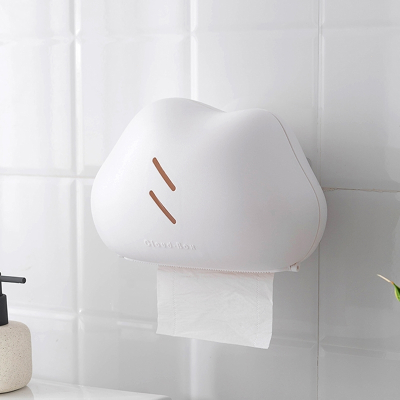 洗脸巾抽纸盒壁挂式厕所用品古达家用大全一次性擦手纸巾盒墙壁贴墙靓丽橙