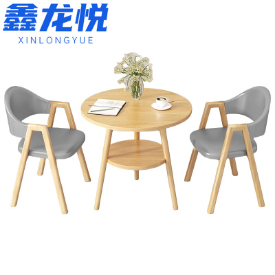 鑫龙悦 会客办公桌椅 60cm 套