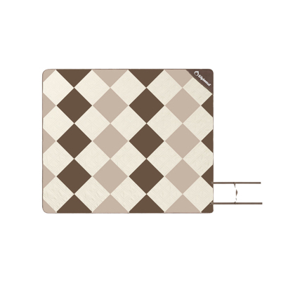 外交官(Diplomat) 防潮野餐垫200*150cm 米配咖DFJ-302