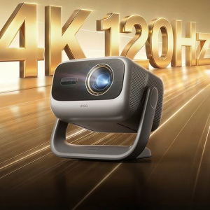 坚果投影(JMGO) N5S Ultra Max 4K 120Hz高刷 超高清三色激光投影仪家用 变焦移轴投影