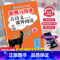 [古文专项]古诗文课外阅读 小学四年级 [正版]2024新版古诗文课外阅读有声阅读通用版小学四年级全一册4年级上册下册通