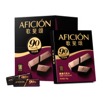 歌斐颂 90%黑巧克力288g品鉴解馋饱腹 健身办公室下午茶 休闲零食