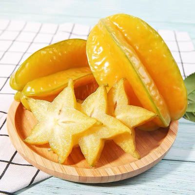 [熊猫鸟]福建漳州杨桃水果新鲜 应季五角星杨桃 净重3斤 送酸梅粉 坏果包赔