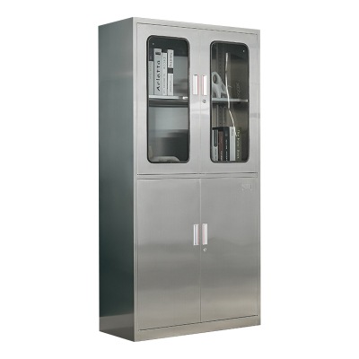 汉诺鑫威不锈钢文件柜档案柜资料柜器械柜储物柜仪器柜201全不锈钢等器柜