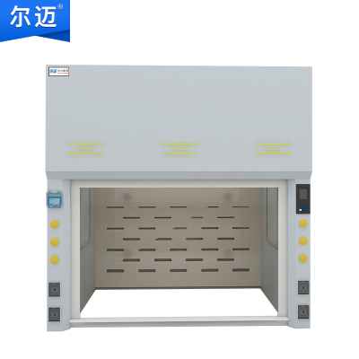 尔迈 实验室桌上型PP通风柜通风橱 化验室耐酸碱防腐蚀排风柜 1500*850*1500mm