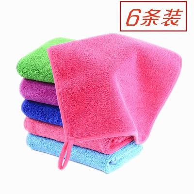 珊瑚绒抹布吸水不掉毛厨房加厚清洁擦地不粘油擦桌布洗碗不粘油_4