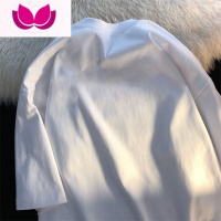 七斓短袖t恤女夏季复古港味chic小众设计高级感大码女装卡通上衣