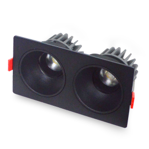 LED射灯 防眩光 嵌入式 双头15W*2中性光