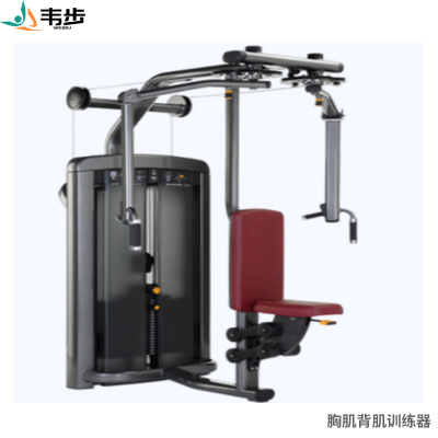 韦步LS503商用坐式直臂夹胸手臂收合反飞鸟胸背肌训练局部型力量器械