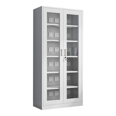 豫众诺 工具充电柜 通玻六排插座 台