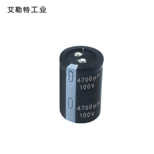 艾勒特工业 牛角铝电解电容器 / CD282-100v4700uf /只