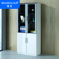 绵冠MIANGUNA烤漆文件柜现代简约办公柜铝合金框资料柜储物柜