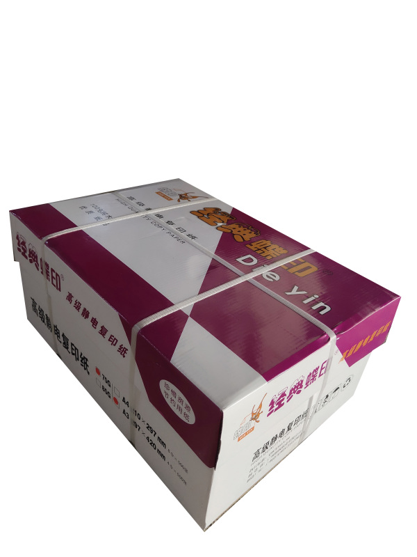 蝶印 紫蝶印高级静电复印纸 70g复印纸白纸草稿纸 整箱 70g-A3-4包装(2000张)