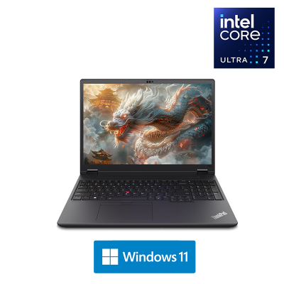 ThinkPad P16v 03CD 2024 16英寸英特尔酷睿 创意设计本 英特尔酷睿 UItra7-155H 32GB 1TB RTXA2000独立显存
