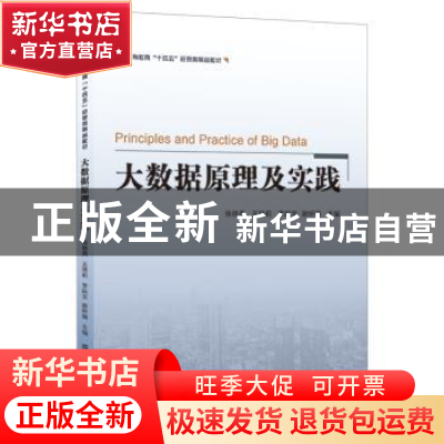 正版 大数据原理及实践 张晓燕 上海财经大学出版社 97875642390