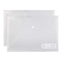 晨光(M&G) ADM94584 晨光纽扣袋斜纹 白色(12/包) 2包装