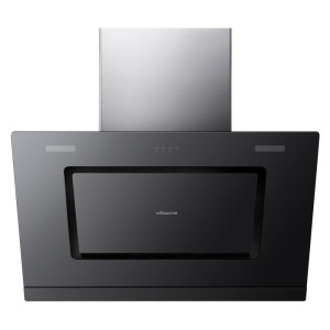 万和J03Q-Pro+B8L03Q-12T 23m³侧吸式一级能效油烟机挥手感应钢化玻璃面板长效质保