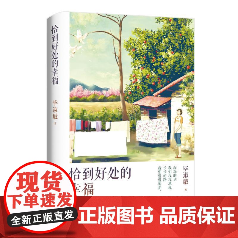恰到好处的幸福 知名心理咨询师毕淑敏作品中国文学散文随笔温暖心灵的女性励志读物中国现当代文学丛书
