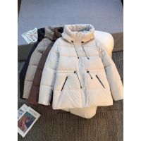 欧美年新款棉服女中长款连帽棉衣加厚显瘦棉袄高级感外套