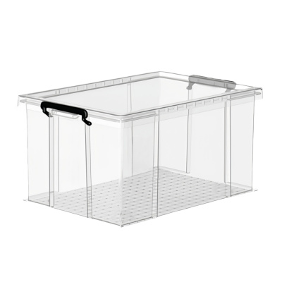 铁洋 透明直角抗压收纳箱 108L(70.5*48*38cm) 个