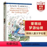 [正版]爱丽丝梦游仙境与镜中奇遇记 英文原版 Alice's Adventures in Wonderland 爱丽丝